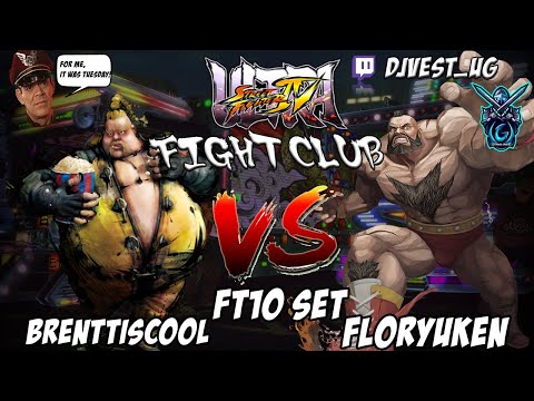 USF4 Fight Club Exhibition Series - Brenttiscool VS Floryuken FT10 Set