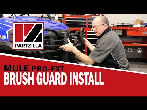 How to Install a Brush Guard on a Kawasaki Mule | Partzilla.com