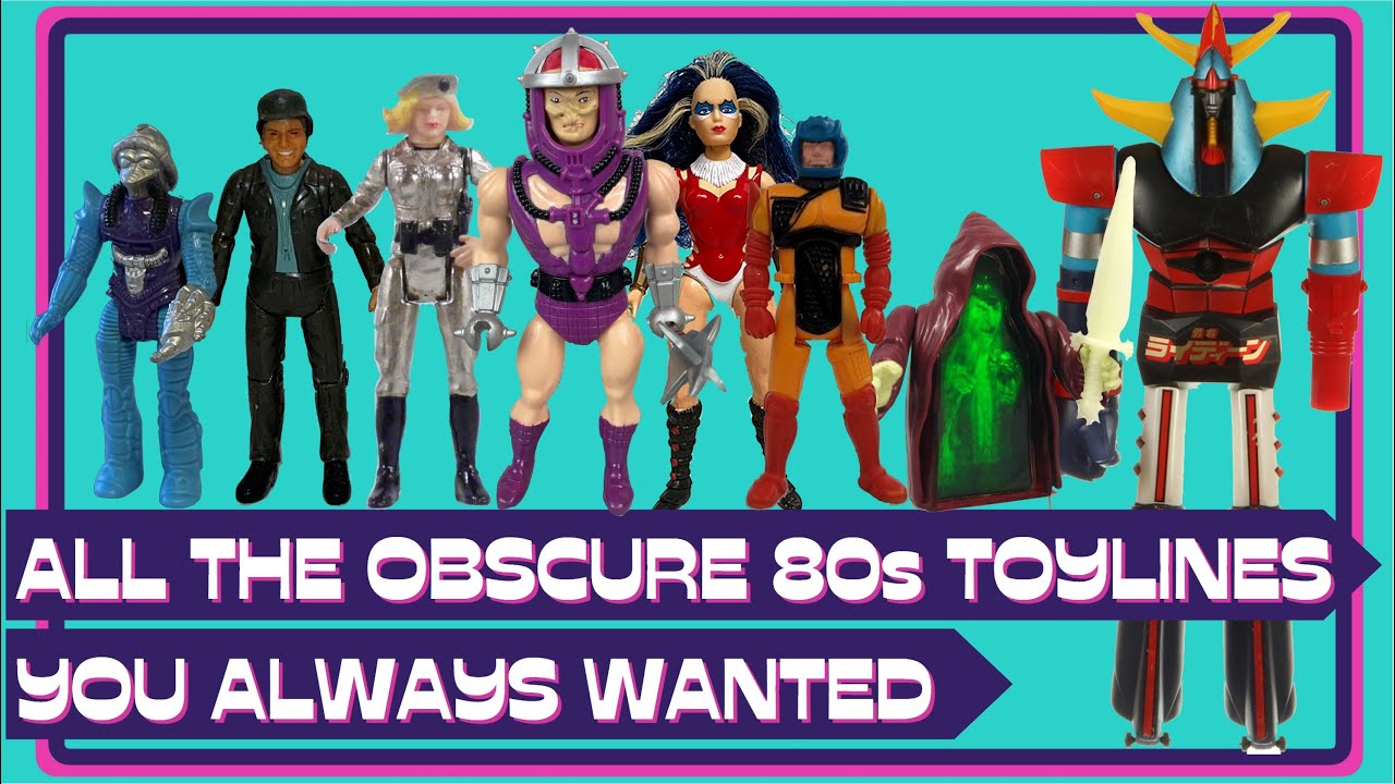 12 OBSCURE 1980s Toylines You Always WANTED | Lesser Known or Forgotten 80s Toys & Action Figures
