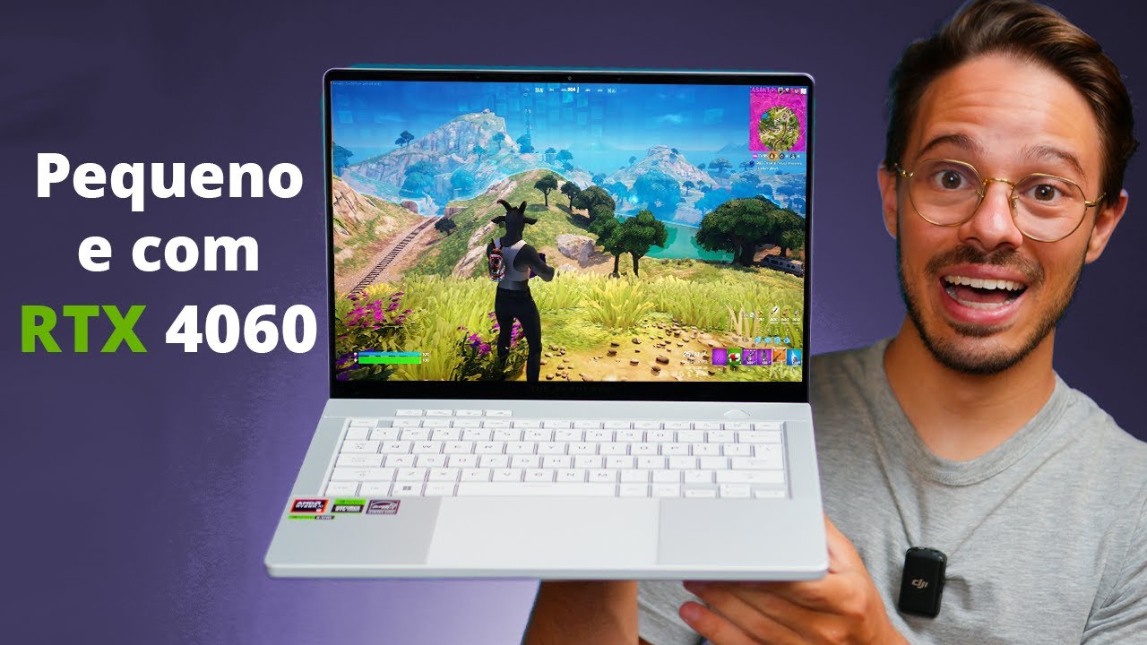 Esse é o MEU NOTEBOOK pessoal! *pequeno e potente