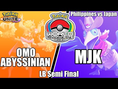OMO Abyssinian vs MjK - World Championships 2023 LB Semi Final | Pokemon Unite