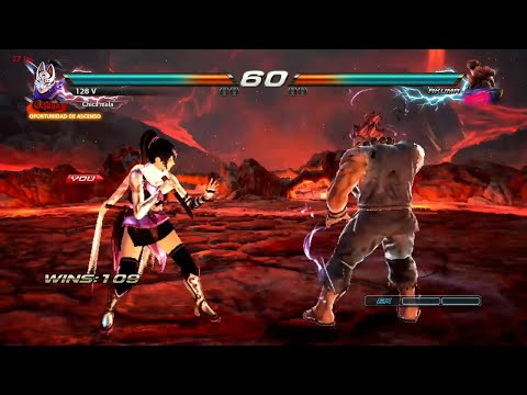 83_6 Kunimitsu vs Akuma - Tekken 7 ( Uchiha x24 )  sin Grafica