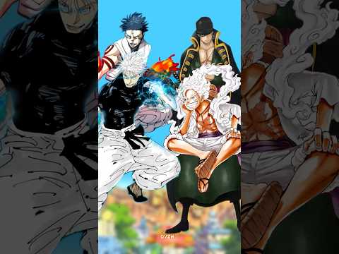 Gojo & Sukuna Vs Luffy & Zoro