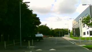 preview picture of video 'Entering Lancaster University South Drive'