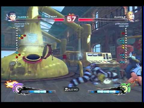 SSF4 - skatestar178 (Sakura) vs soychips (Cody) 1 of 3