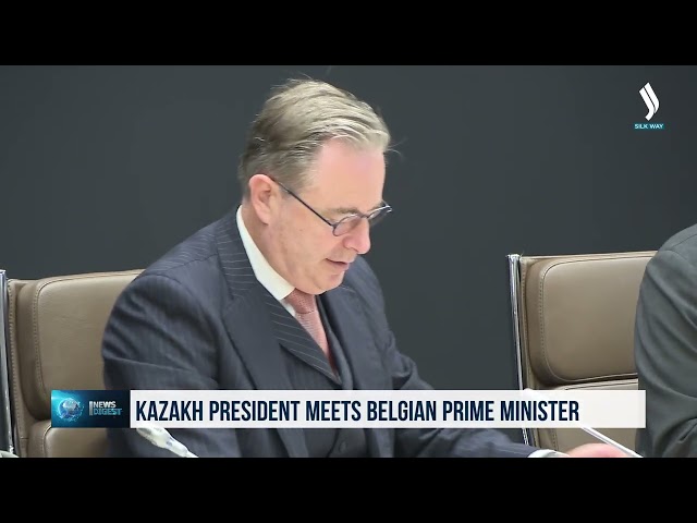 Қозоғистон Президенти Бельгия Бош вазири билан учрашди