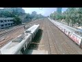 Trains passig through Andheri Mumbai // ഇങ്ങിനെയും ചില മുംബൈ കാഴ്ചകൾ