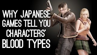 Why Do Japanese Games Tell You Characters' Blood Types?