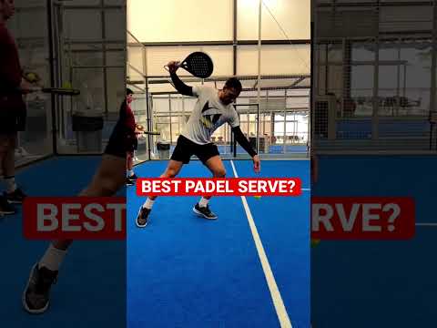 🔥 BEST PADEL SERVE? #shorts - the4Set