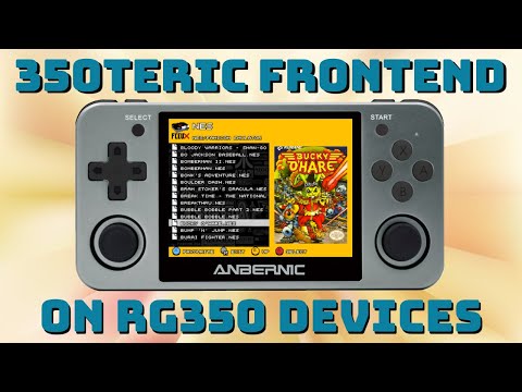 Guide: 350teric frontend on the RG350 devices