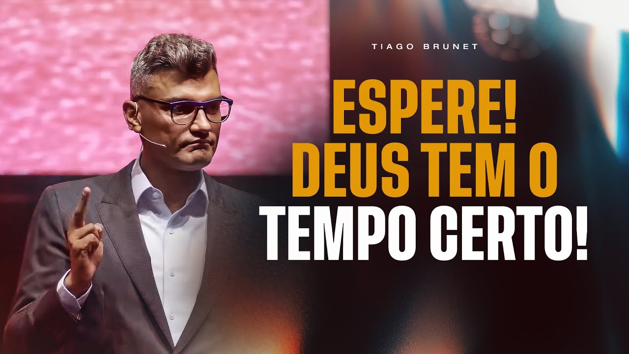 Deus Já Está Agindo na Sua Vida, Mas Você Ainda Não Percebeu! | Tiago Brunet
