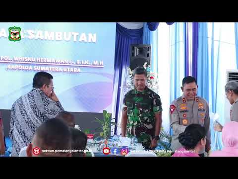 Ketua DPRD Pematangsiantar, Timbul M. Lingga, SH Hadiri Peresmian SPPG Yayasan Kemala Bhayangkari