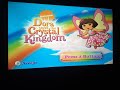 Opening Closing To Dora Saves The Crystal Kingdom 2009 Wii Game