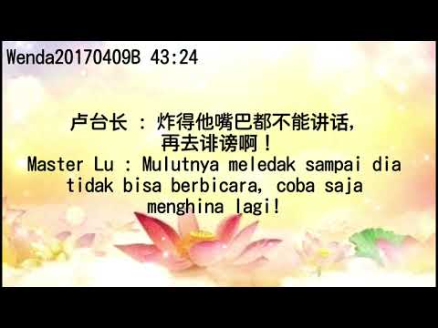 Pembalasan Karma Langsung menghina Buddha sangatlah besar - Master Lu Jun Hong
