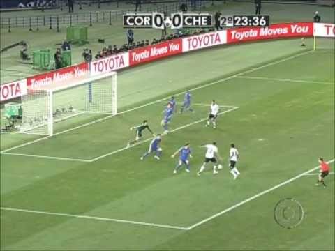 Gol de Paolo Guerrero - Corinthians vs Chelsea ( 1 - 0 ) Final Mundial 2012