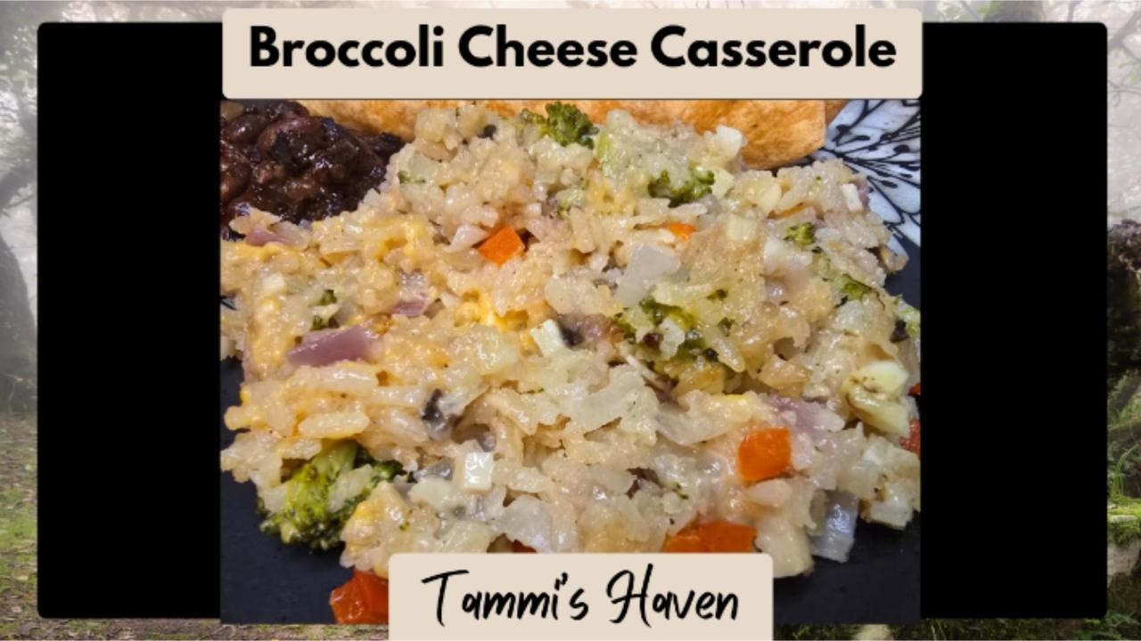 Broccoli Cheese Casserole - a family favorite that freezes great! #broccoli #casserole #easy #howto
