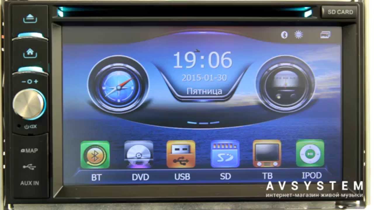 Штатная универсальная магнитола INCAR CHR-7740