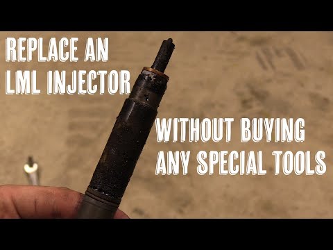 Replace a Duramax LML injector WITHOUT buying any special tools