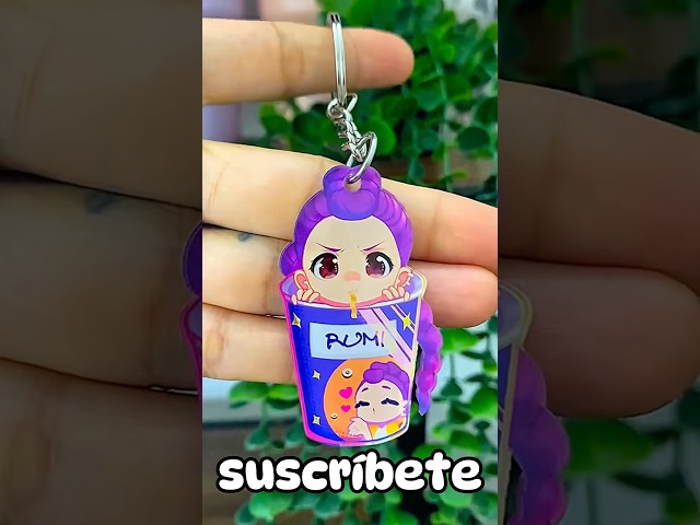 Vídeo relacionado con PYRUVAE 6 Piezas Llavero de K-pop Dem0nn Hun-tars, llavero acrílico - Idea de llavero de anime - para fanáticos del cine - Llaveros, cremalleras, mochilas, decoraciones