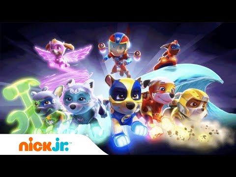 PAW Patrol’s Mighty Pups 🐾 Theme Song Music Video | Nick Jr.