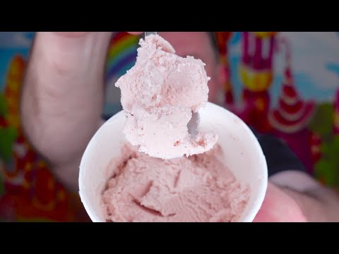 OATLY! Strawberry Non Dairy Frozen Dessert | 100% Vegan Ice Cream Review