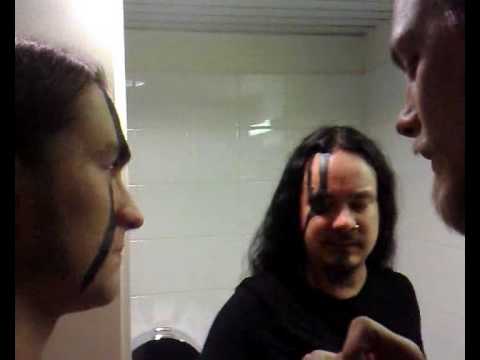 Finntroll preparing for a show (PaganFest 2010)