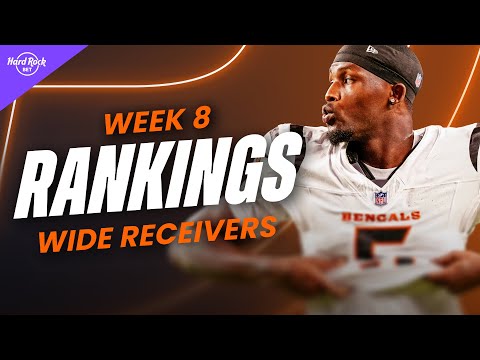 Fantasy Football Rankings & Tiers | WR Studs, Busts & Sleepers (Week 8)