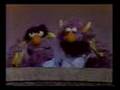 Sesame Street Two Headed Monster Sharing A Sandwich
