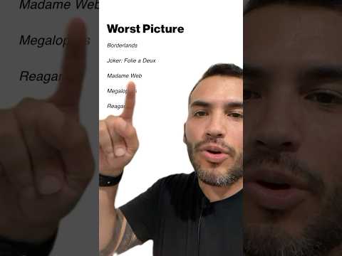 Las PEORES 18 PELICULAS del 2025 🏆🏆 Los Nominados a los RAZZIE |  #Humor  | AuchiMix 111