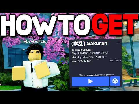 How To JOIN GAKURAN! ROBLOX
