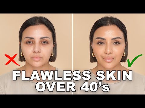How To Get The Best Skin For Makeup OVER 40