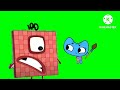 Kit N Kate Out Crying Grounded Numberblocks Intro Green Screen 2
