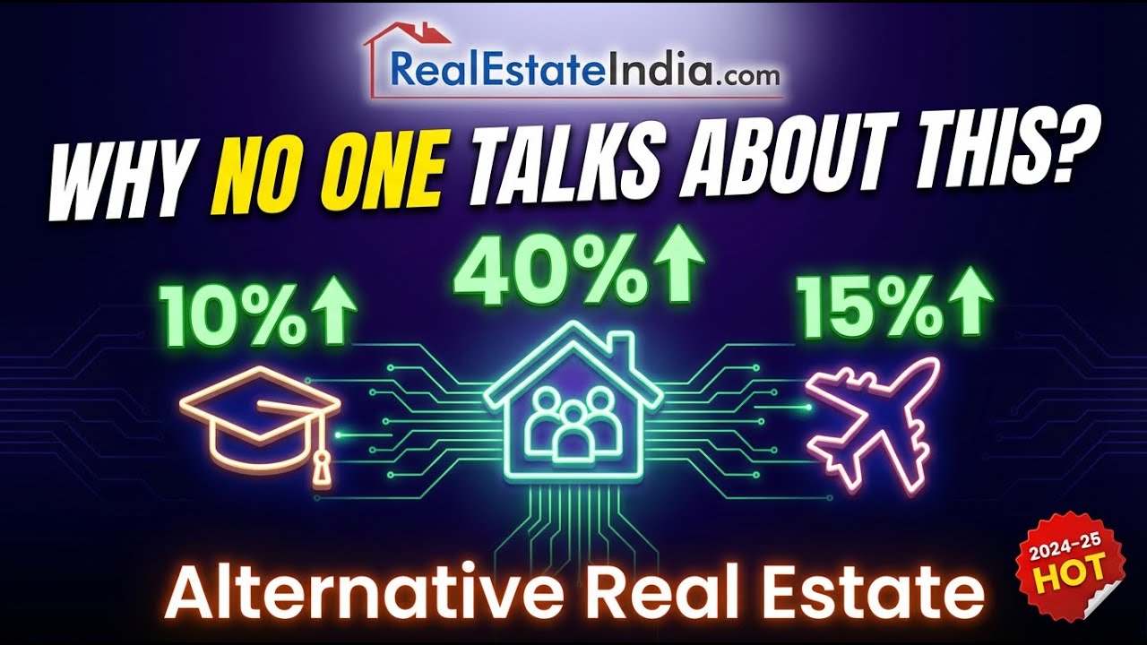 Alternative Real Estate Investments in India: Student Housing, Co-Living & Airbnb Opportunities