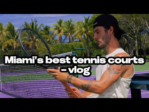 Exploring 3 of Miami’s Most Iconic Tennis Courts - vlog