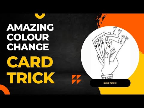 Amazing Colour Change Card Trick | Swag Magic