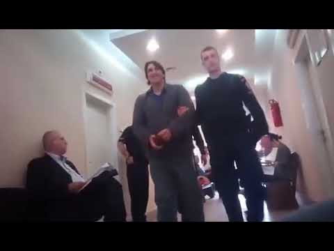 KRISTIJAN GOLUBOVIC -  IZLAZAK IZ ZATVORA I DOLAZAK NA SUDJENJE 4.4.2018