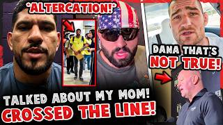 Alex Pereira says Josh Hokit CROSSED THE LINE! *ALTERCATION!* Sean Strickland CALLS OUT Dana White!