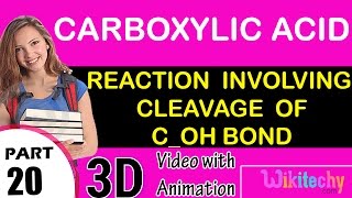 reaction involving cleavage of c oh bond carboxylic acid class 12 chemistry subject notes cbse
