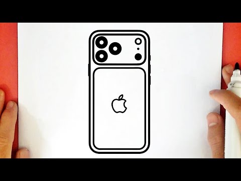 How to draw IPHONE 17 PRO MAX
