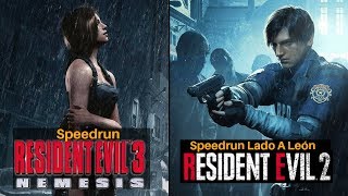Resident Evil 3 SpeedRun Any% - Resident Evil 2 Remake - Speedrun Any% Lado A - Gameplay En Español