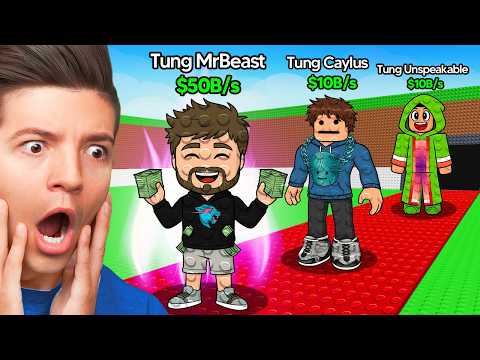 I Made YOUTUBER Lucky Blocks In Steal a brainrot