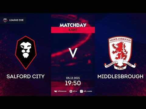 AFL21. England. League One. Day 21. Salford City - Middlesbrough