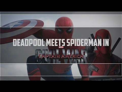2016: Deadpool Meets Spiderman in Captain America : Civil War HD (Fan-Made)