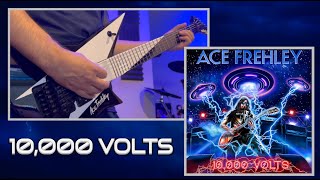 Video thumbnail for Episode 84 - Ace Frehley "10,000 Volts" Guitar Cover with Rare AF-40V Guitar Model by AQ Music 10