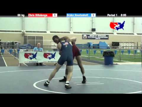 University Nat`ls FS  66 kg: Chris Villalonga vs. Drake Houdashelt
