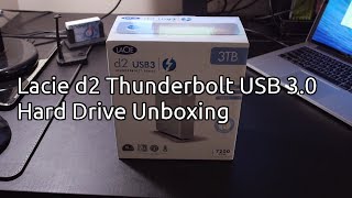 Video thumbnail for Lacie d2 Thunderbolt and USB 3.0 Hard Drive Unboxing (3TB) by TechShift