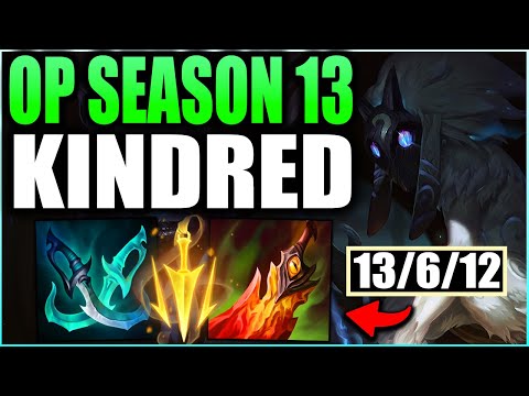 This Kindred Builds Dominates season 13! Carry Every Game With Kindred Jungle! - League Of Legends