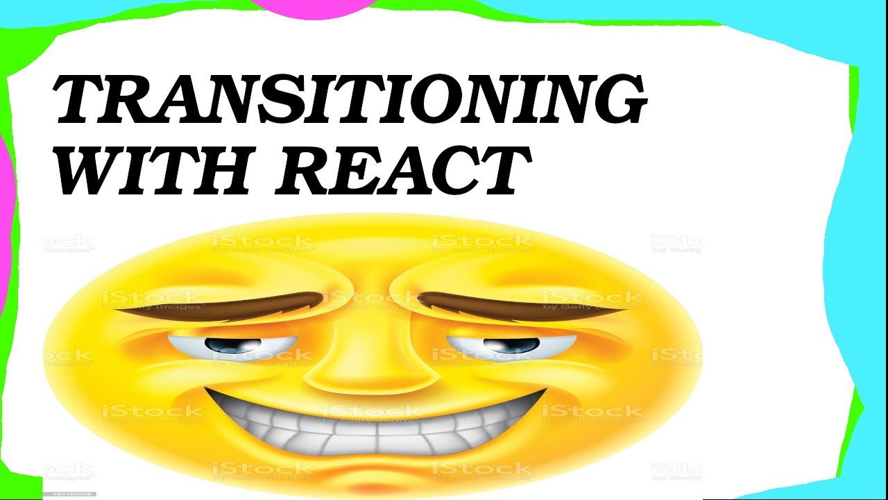 Smooth CSS transitions with react-transition-group