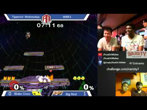 Tipperoni 7 - Bloke Cinco (Pikachu) vs Big Red (Sheik) - WBR3
