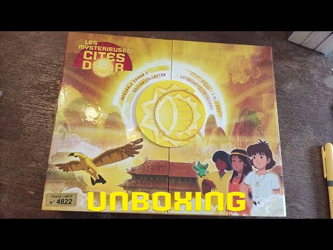 Unboxing : Les Mystérieuses Cités d'Or coffret collector 5000 exemplaires de la saison 2 !